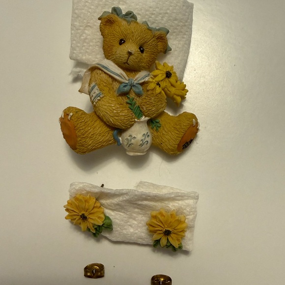 Vintage Jewelry - Vintage Teddy Bear Brooch and Earring Set